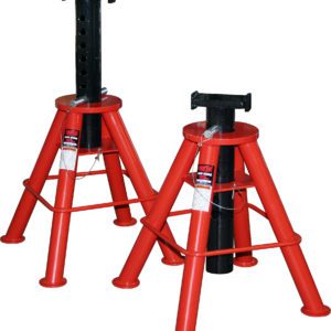81210i 10 Ton Cap. Jack Stands - Pin Type-(High) - Imported