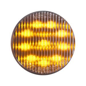 HD20010YC HD Lighting Round Amber-Clear Marker 2'' 10 LED