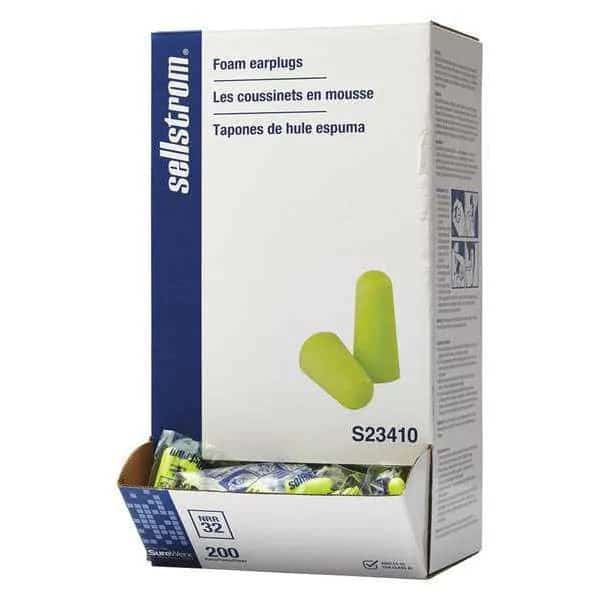 S23410 Disposable Uncorded Ear Plugs - Bullet Shape 200ct