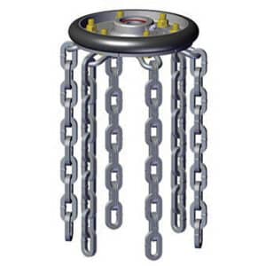 0961 Insta-Chain Large Chain Wheel Complete - 10 Link/6 Strand